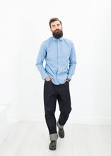 Load image into Gallery viewer, British Officer&#39;s Shirt in Sky Blue
