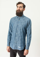Load image into Gallery viewer, Floral Button-Up in Blue

