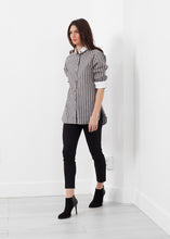 Load image into Gallery viewer, Striped Tuxedo Shirt
