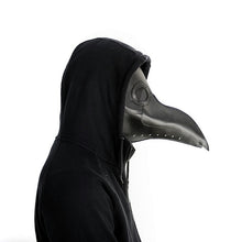 Load image into Gallery viewer, plague doctor mask Beak Doctor Mask Long Nose Cosplay Fancy Mask plague doctor Gothic Retro Rock Leather Halloween beak Mask PY
