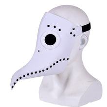 Load image into Gallery viewer, plague doctor mask Beak Doctor Mask Long Nose Cosplay Fancy Mask plague doctor Gothic Retro Rock Leather Halloween beak Mask PY
